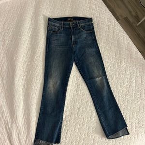 Mother Jeans - cropped size 28